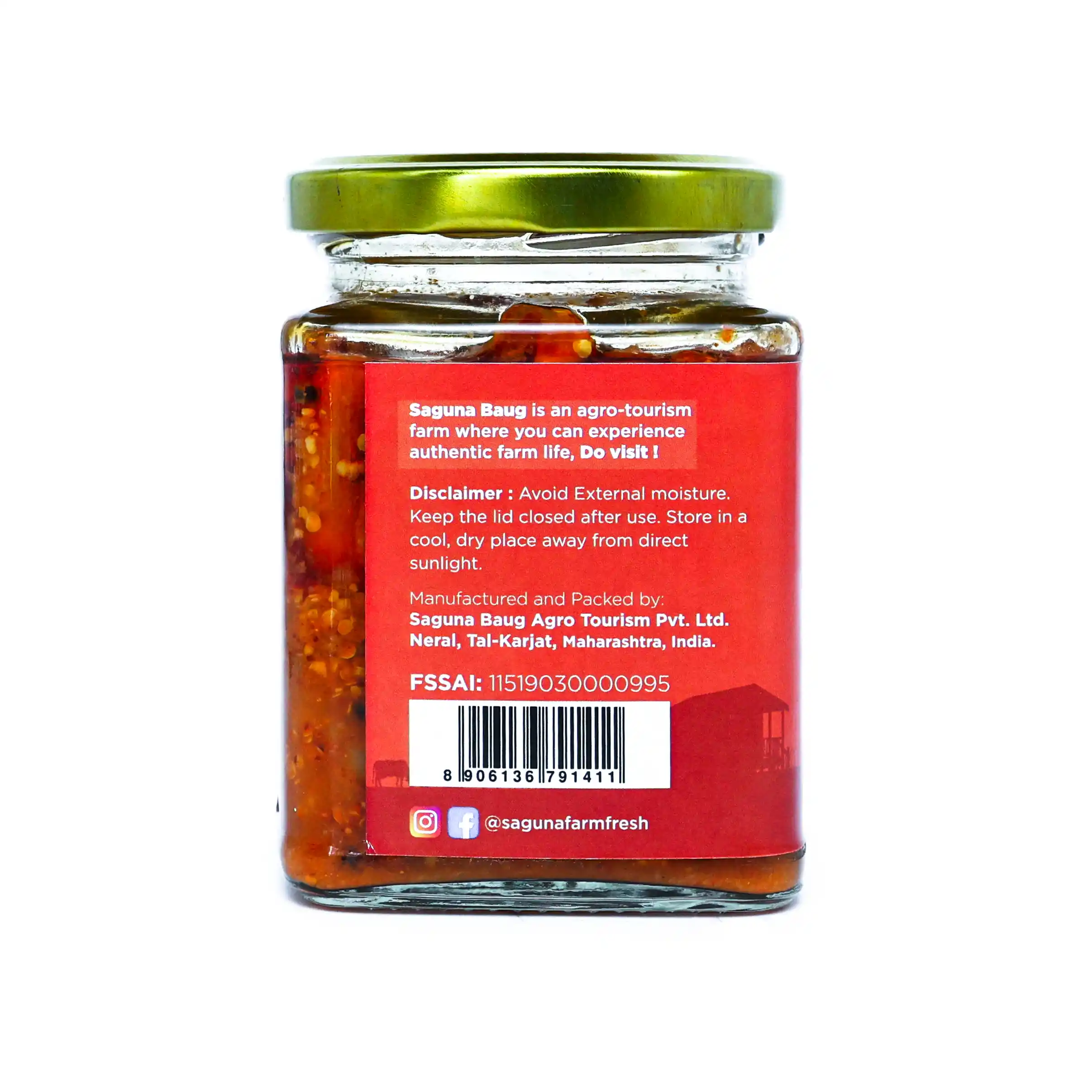 Coleus Roots Pickle (माईनमुळा लोणचे ) - 225 gm - Image 3