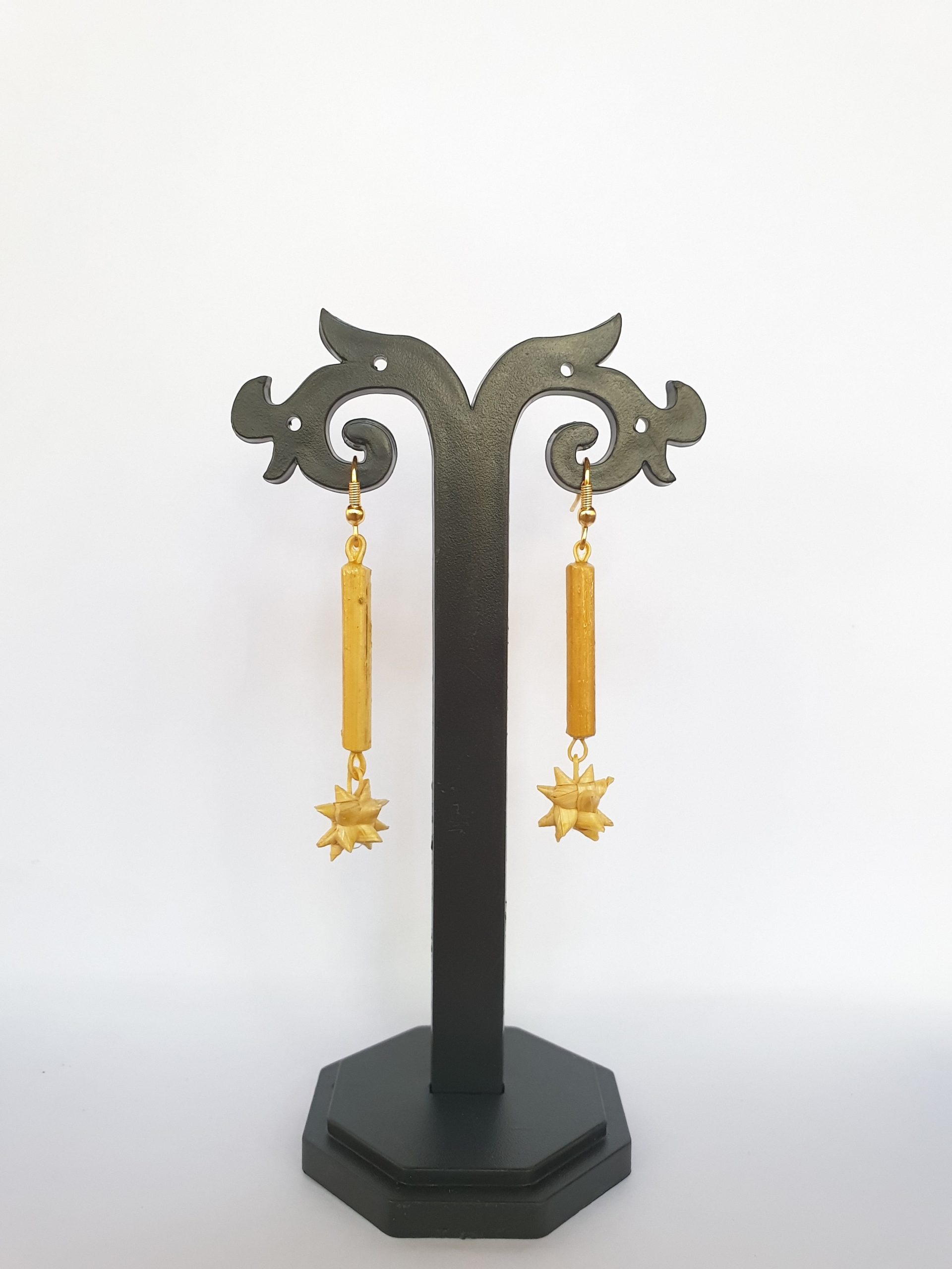 Bamboo Star Dazzel Earrings