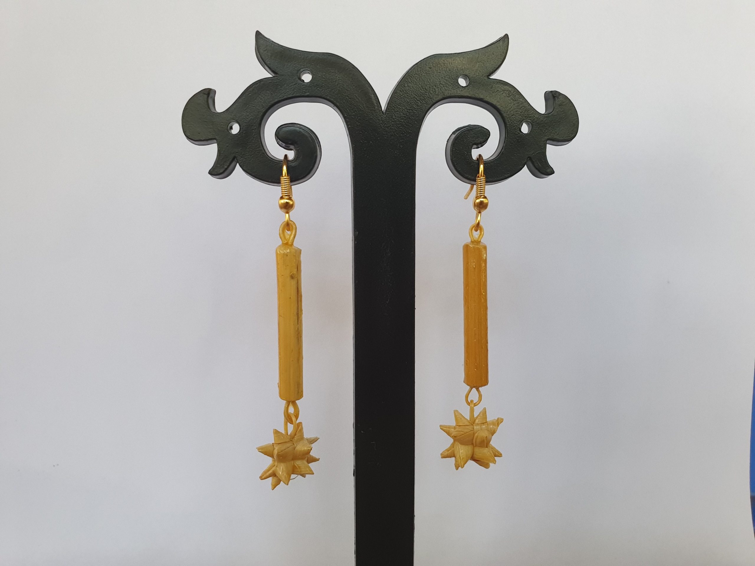 Bamboo Star Dazzel Earrings - Image 2