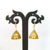 Bamboo Star Pyramid Earrings - Image 2