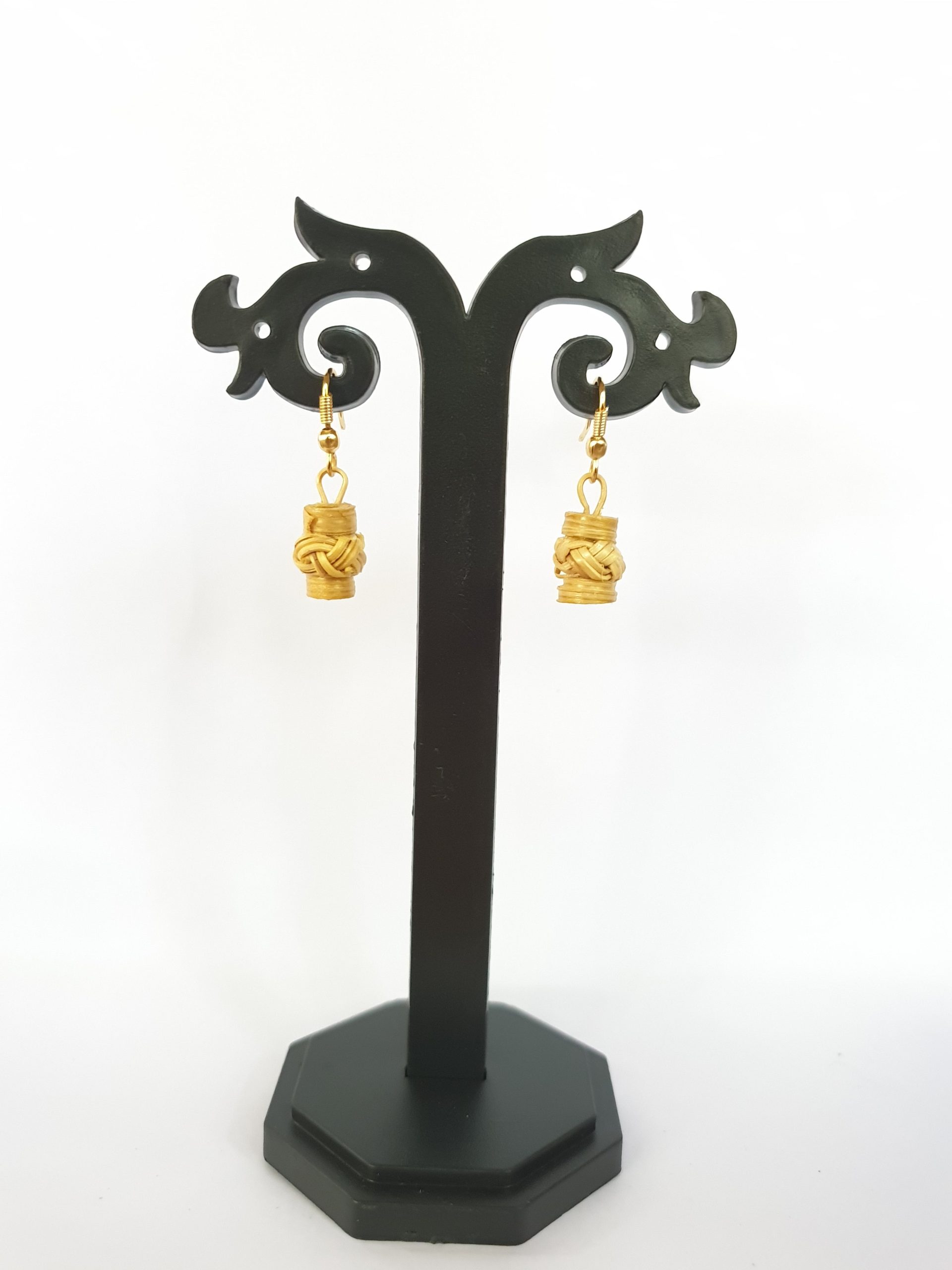 Bamboo Lanthern Earrings #1
