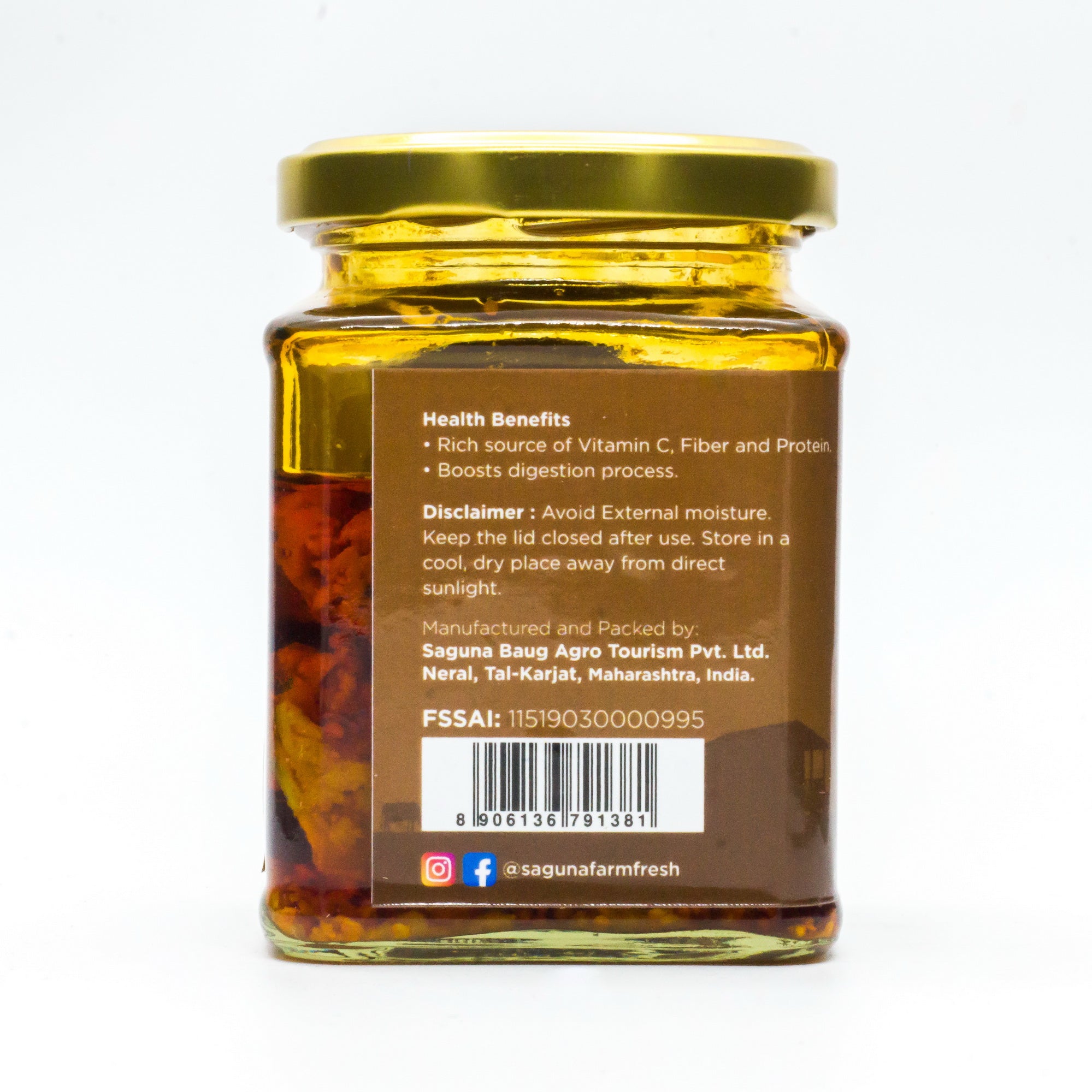 Wild Raw Mango Pickle (गावरान आंबा लोणचे) - 225gm - Image 2