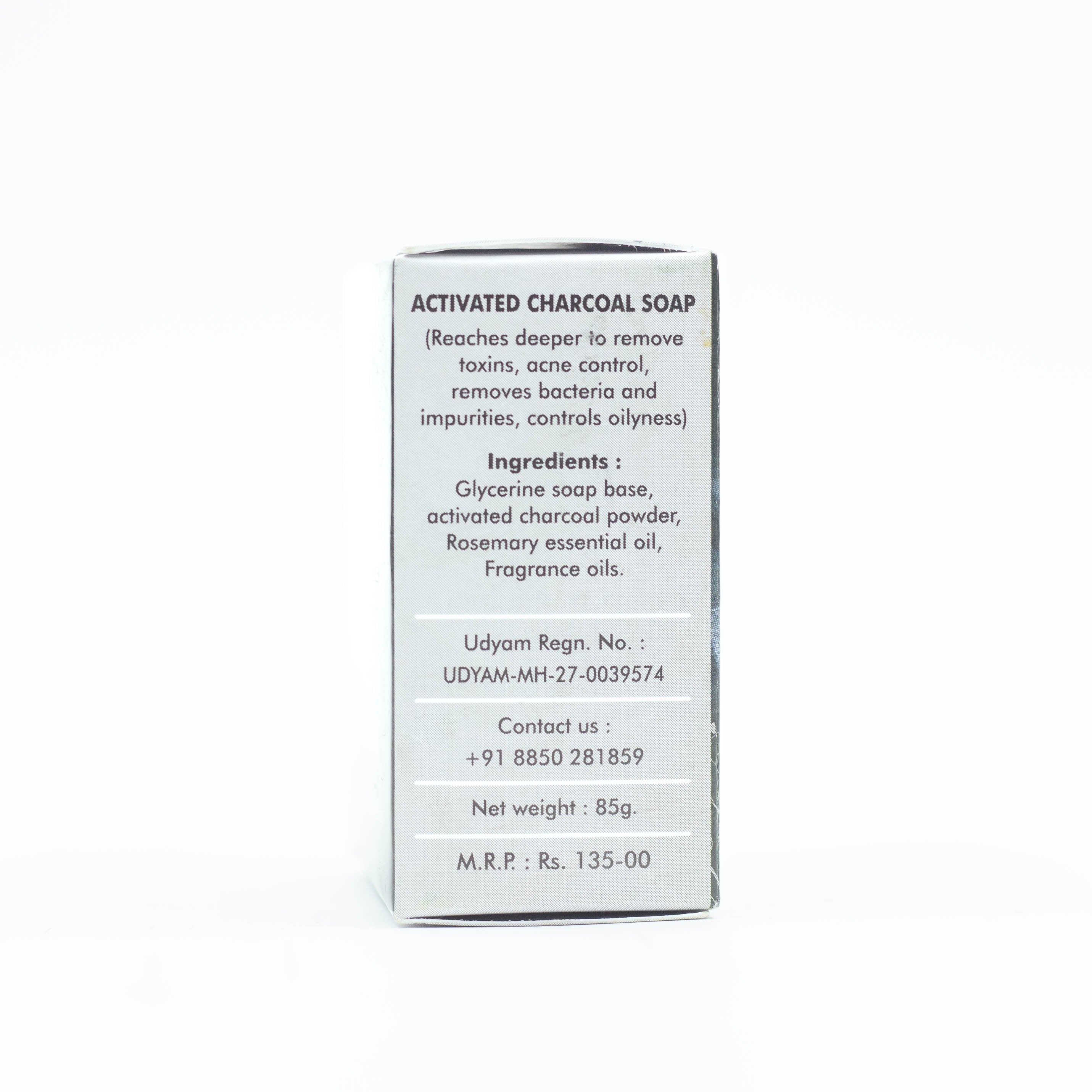 Handmade Natural Soap (Charcoal) - Image 4