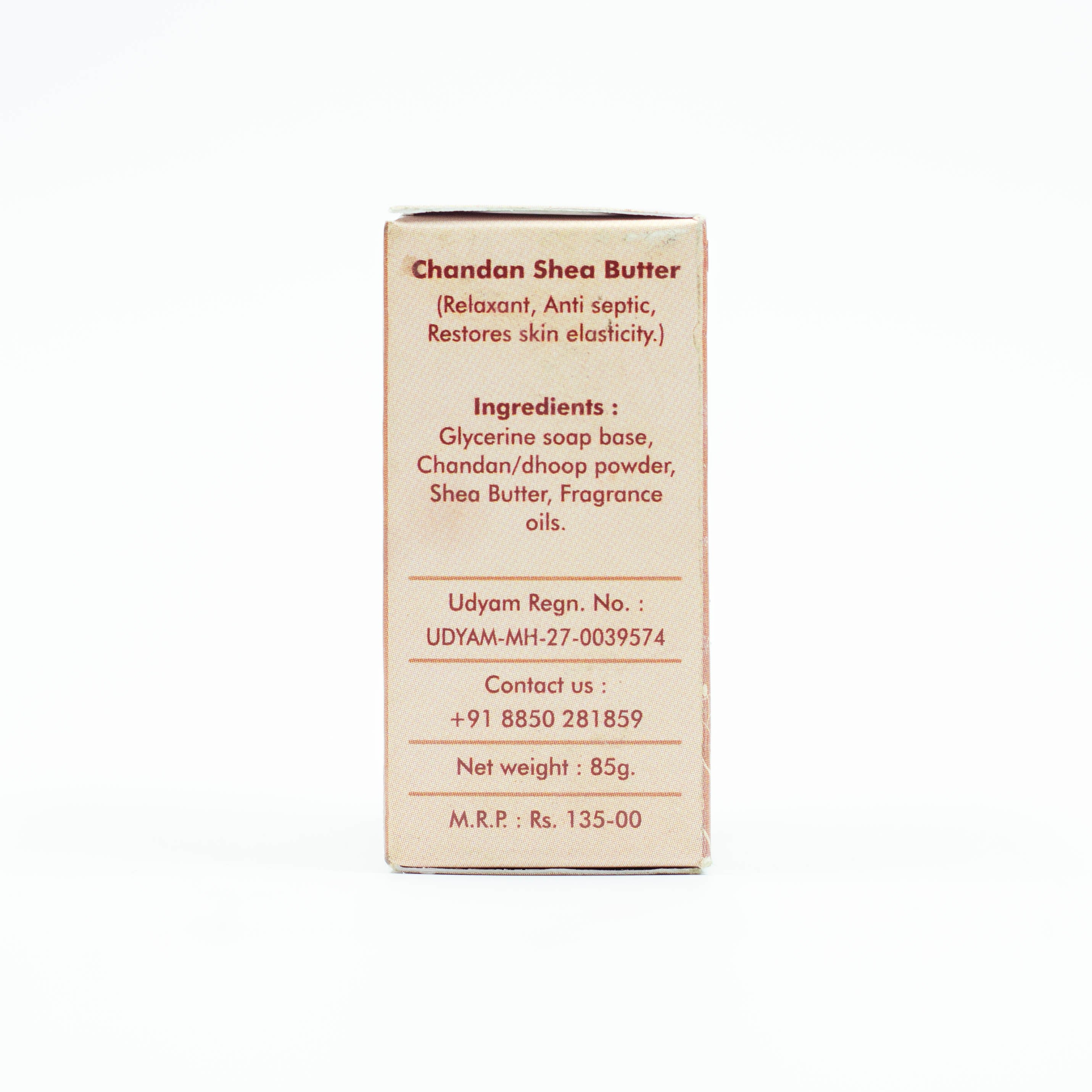 Handmade Natural Soap (Chandan Shea Butter) - Image 4