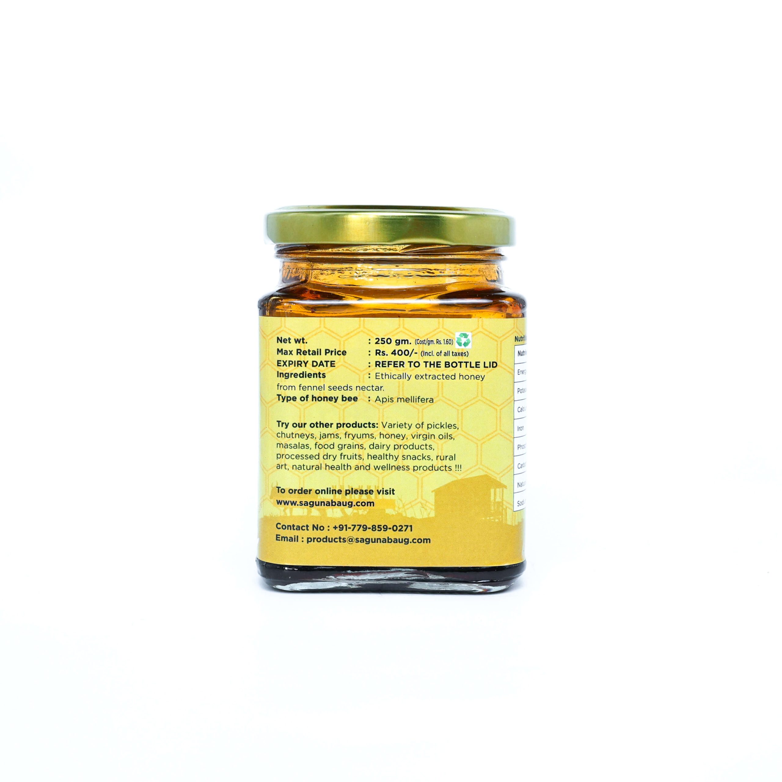 Fennel seeds Honey (बडीशोप मध) 250gm - Image 2